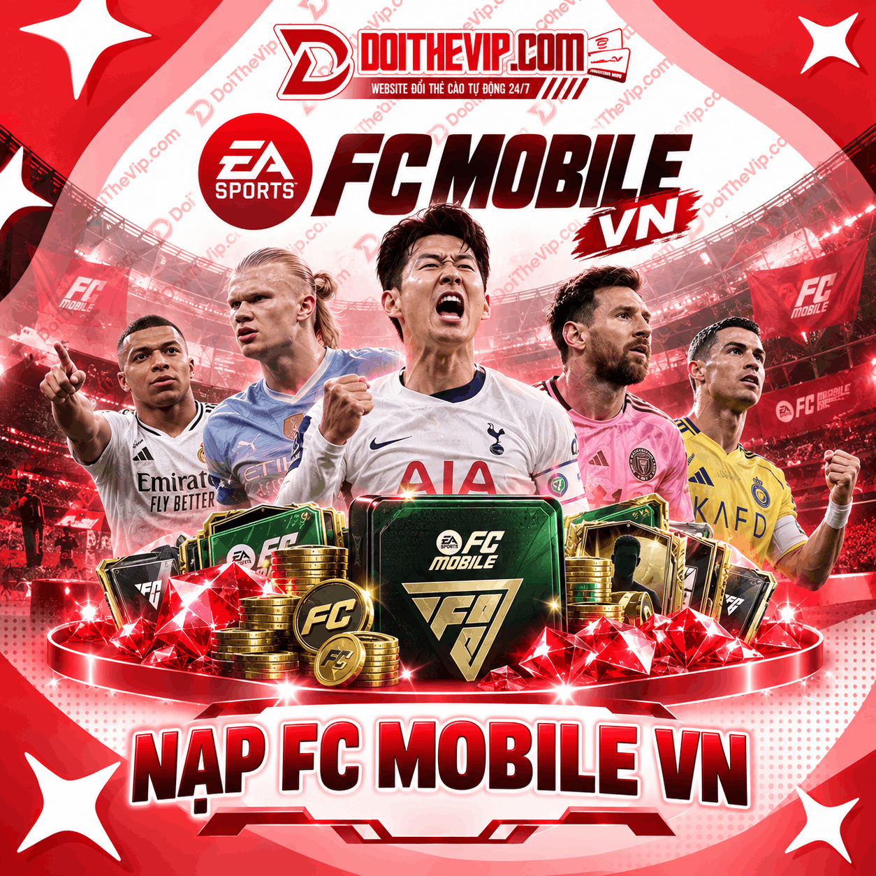 Nạp FC Mobile VN (Đăng Ký FB,GG)