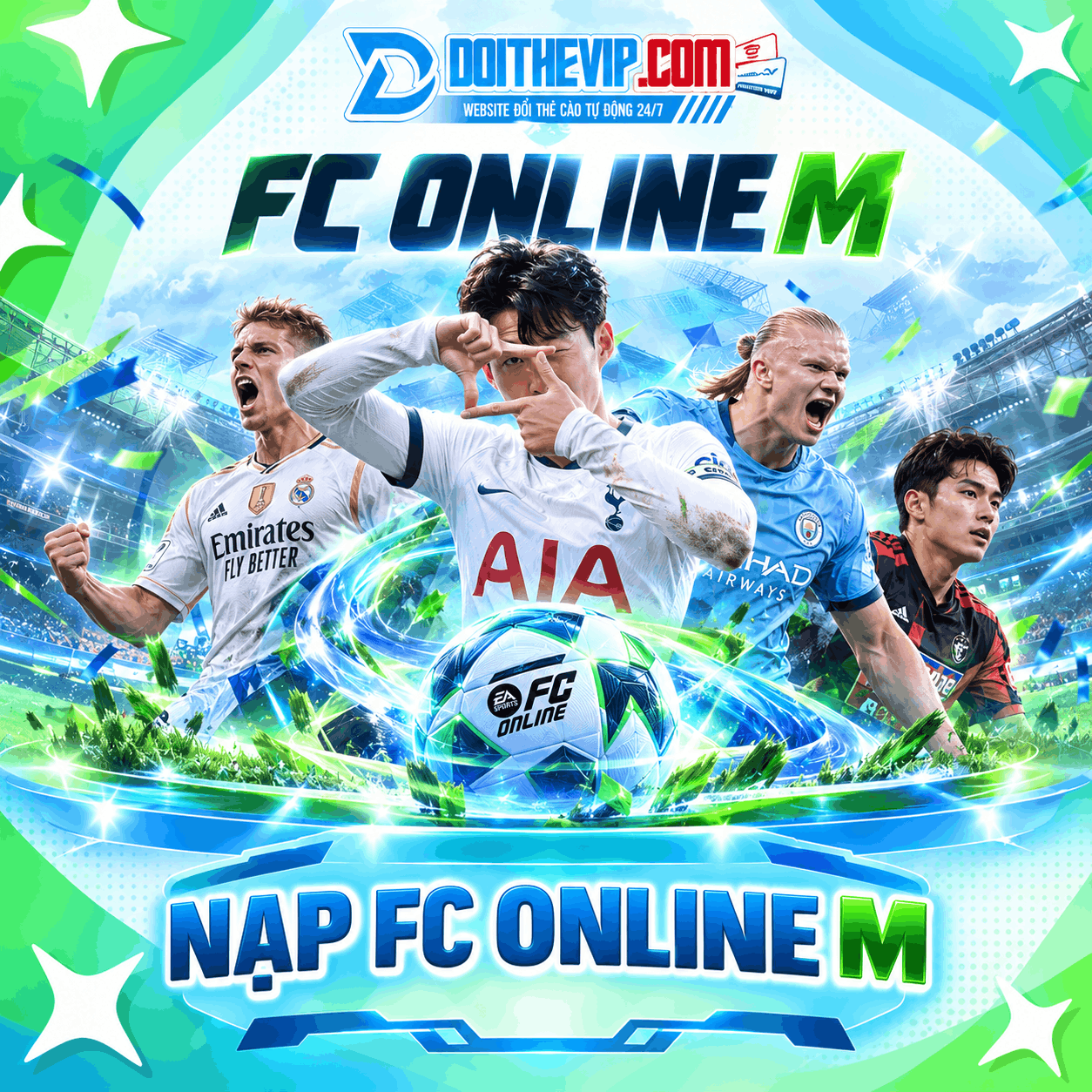 Nạp Fc Online M (Đăng Ký Garena)