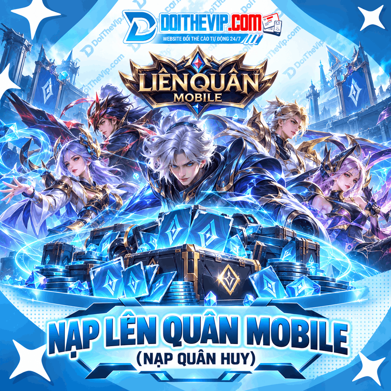 Nạp Quân Huy Liên Quân (Đăng Ký FB,GG)