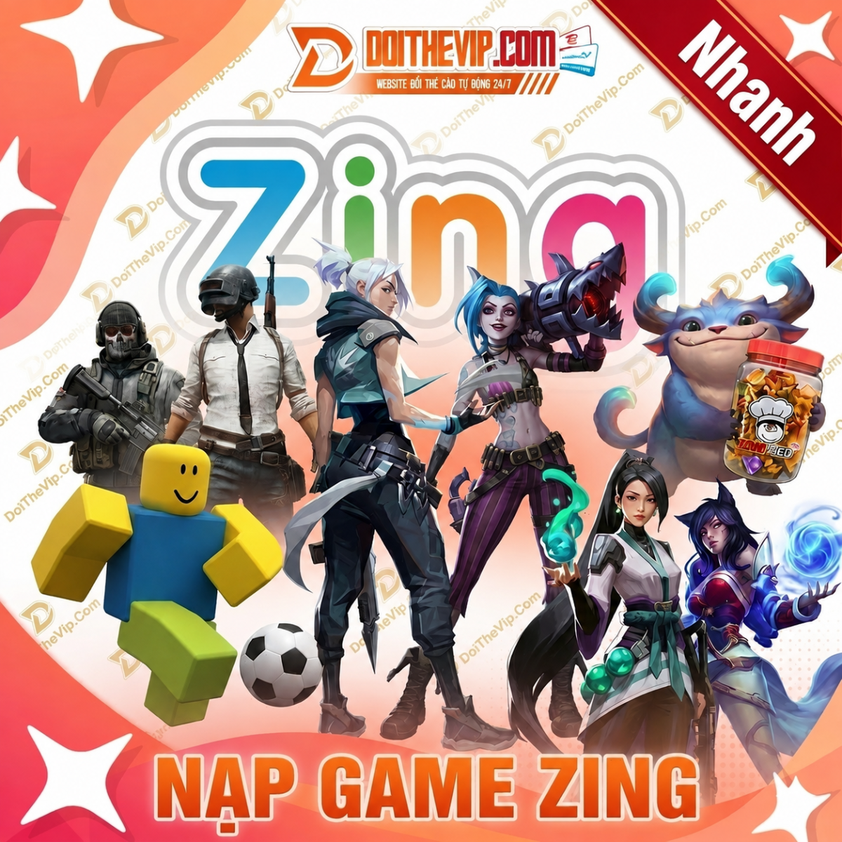 Nạp Game Zing (Nhanh)